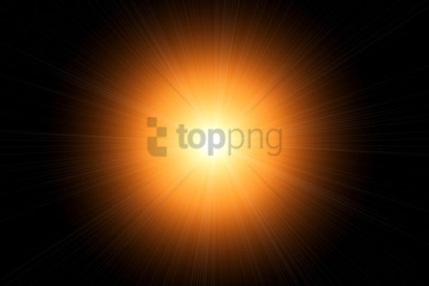 real sun lens flare Clear image PNG