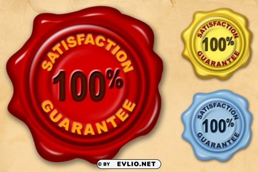 satisfaction guarantee Isolated Illustration in Transparent PNG