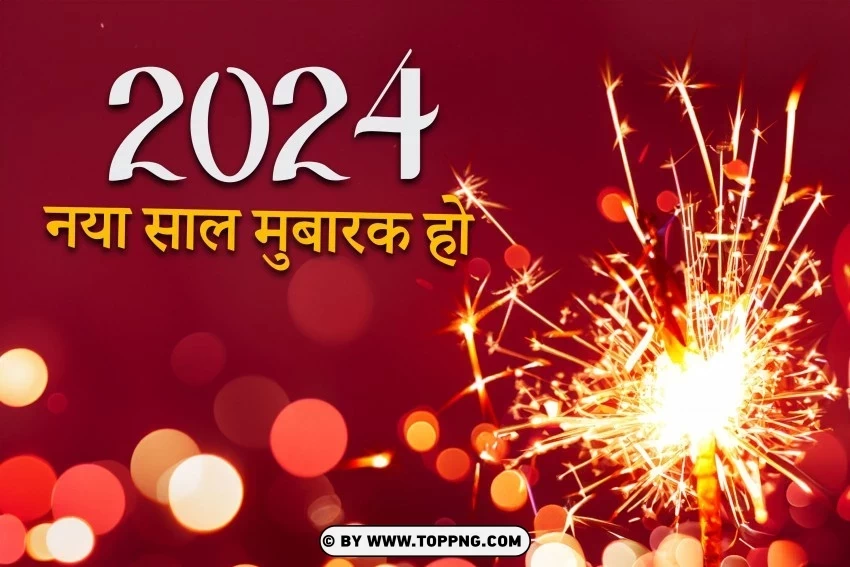 अदभत नई सल 2024 फयरवरक हई-डफनशन बकगरउड म PNG images with clear alpha layer - Image ID 655c83a4