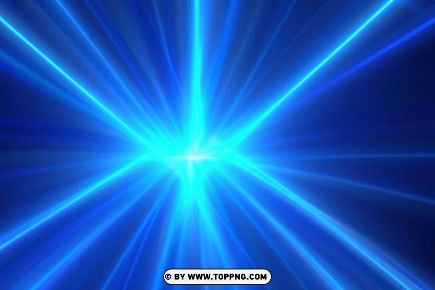 Aesthetic Excellence High-Definition GFX with Blue Light PNG Graphic Isolated with Clear Background