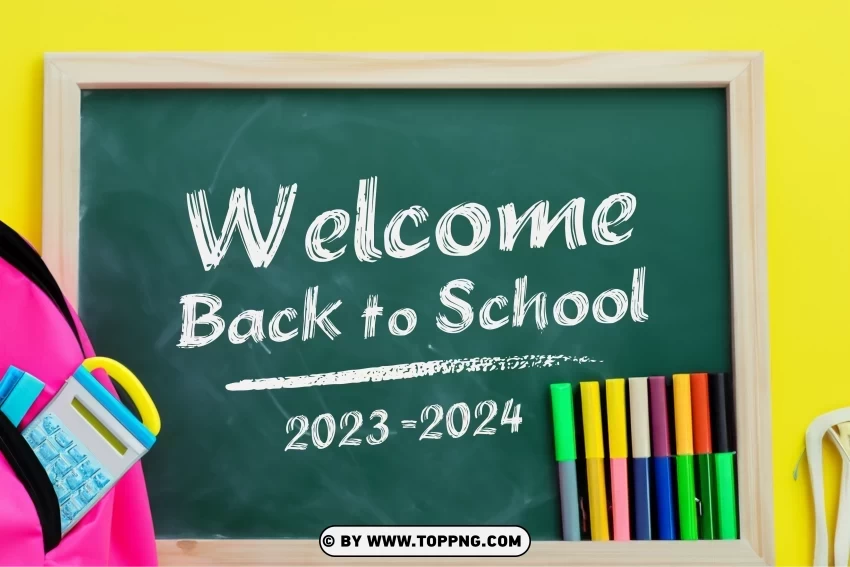 back to School Supplies Background royalty free images Clear PNG pictures package - Image ID 2bcb1147