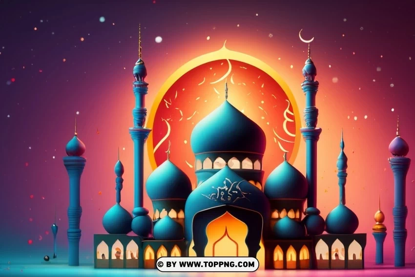 Celebrate Mawlid al-Nabi with HD Islamic Vector Art and Graphics ClearCut PNG Isolated Graphic