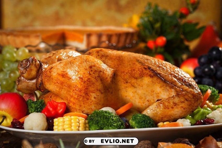 christmas dinner large HighQuality Transparent PNG Isolated Graphic Design