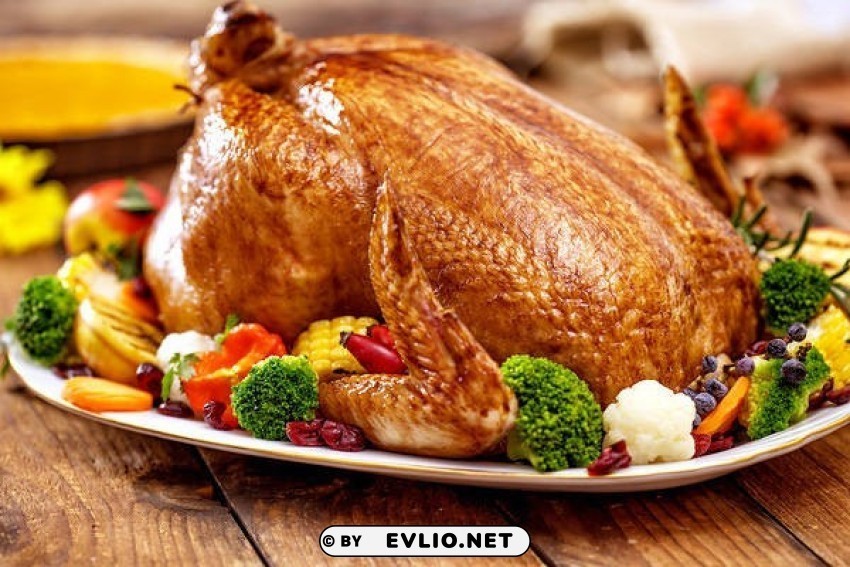 christmas turkey large HighQuality Transparent PNG Isolated Graphic Element