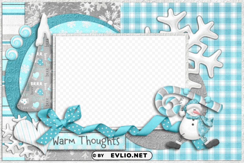 christmas winter frame Transparent Background PNG Object Isolation background best stock photos - Image ID 7c71c86c