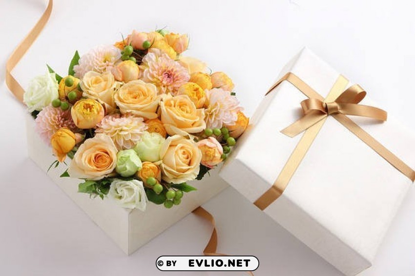 flowers gift PNG files with clear background