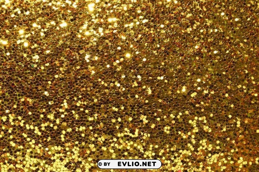 gold sequins Transparent Background Isolation in PNG Format