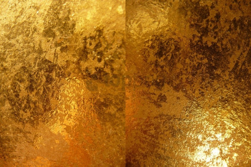 Gold Textured Wallpaper Transparent Background PNG Artworks