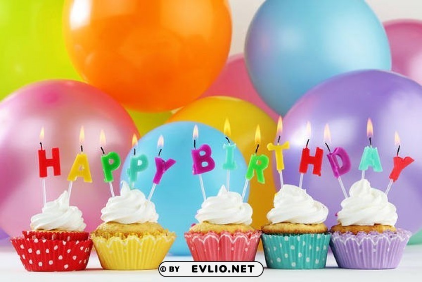 happy birthdaywith cakes Transparent PNG images collection
