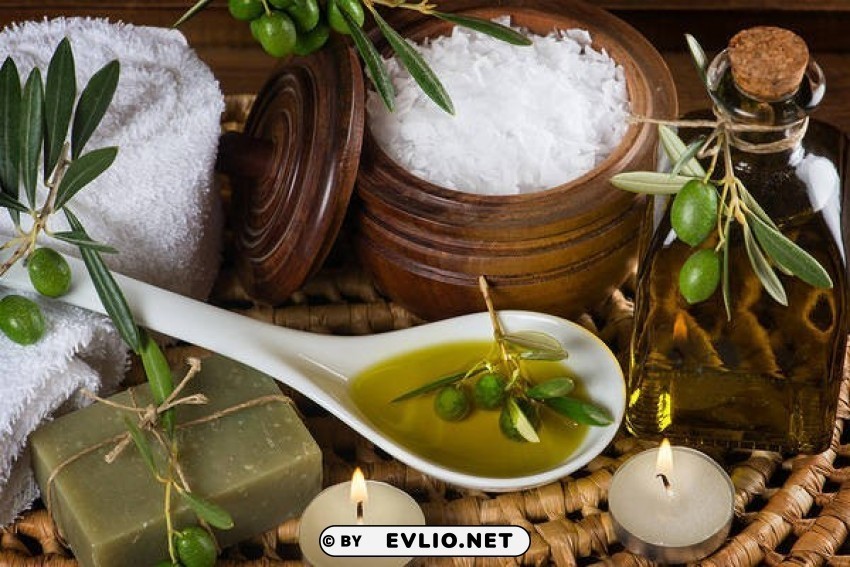 olive spa Isolated Graphic Element in Transparent PNG