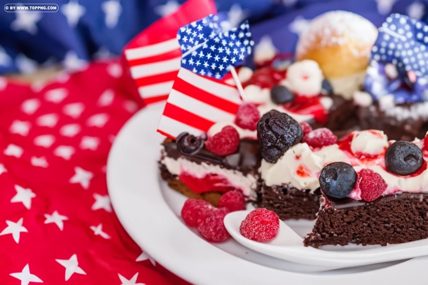Patriotic Sweet Treats Captivating 4th of July Dessert Ideas with Backgrounds Free PNG images with alpha channel compilation - Image ID 0c926d07