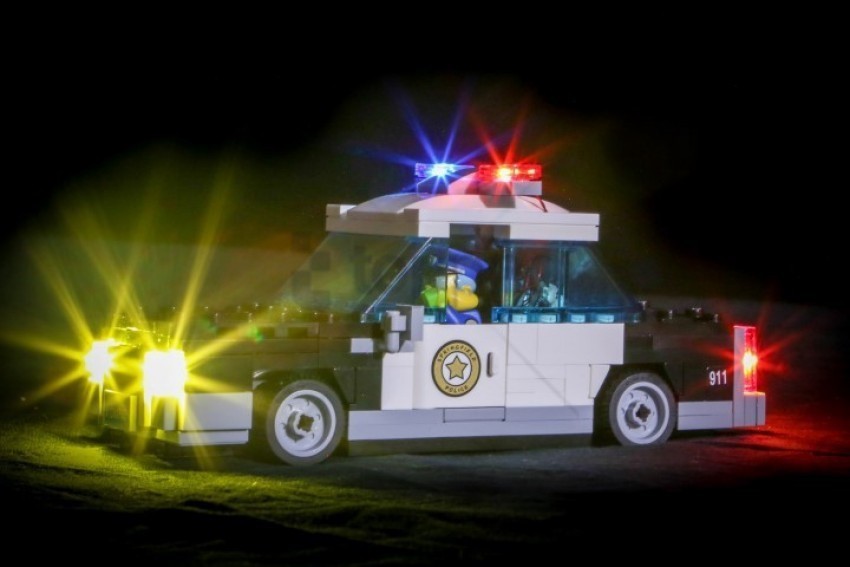police car lights Transparent PNG Object Isolation