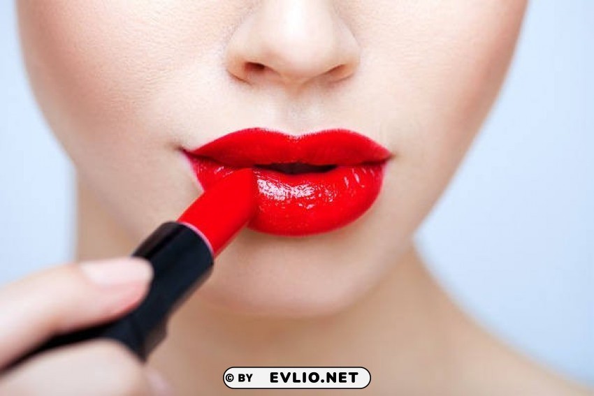 red lipstick Isolated Item on HighResolution Transparent PNG