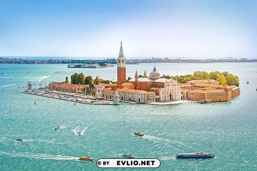 san giorgio maggiore church venice italy wallpaper PNG with Clear Isolation on Transparent Background