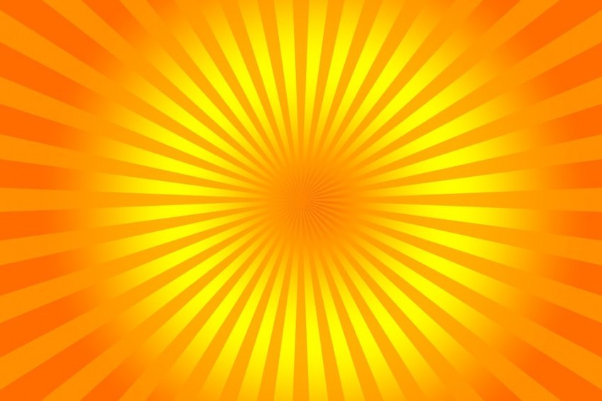 thumbnail effect background yellow sun Transparent PNG Isolated Element
