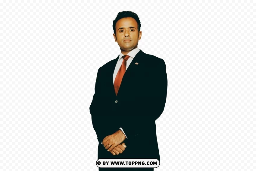 Vivek Ramaswamy Ethnic Isolated Icon on Transparent Background PNG