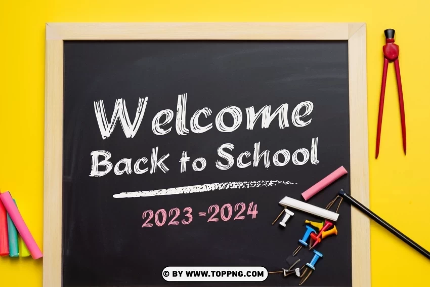 Welcome Back To School HD Images Clear PNG pictures free