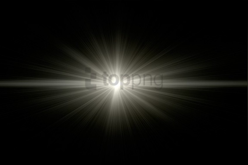 white lens flare PNG Isolated Subject with Transparency