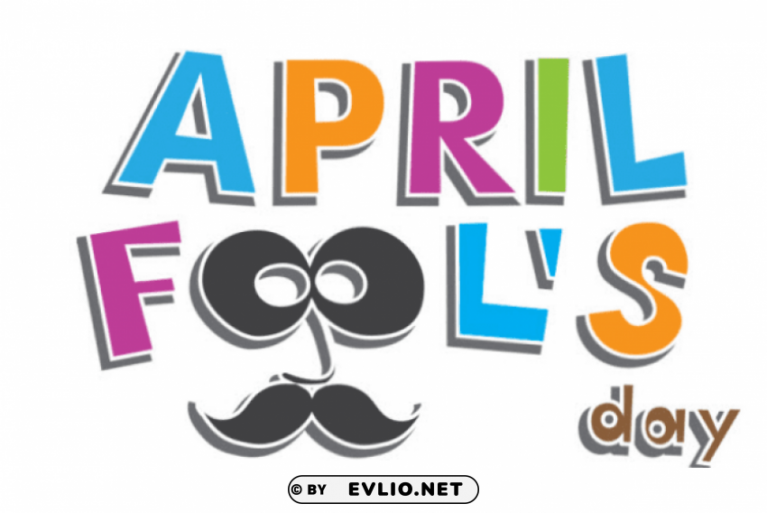 april fools day prank Clear Background Isolated PNG Graphic