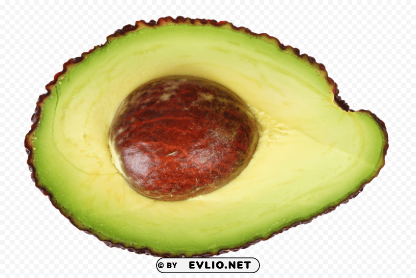 avocado Isolated Object on Clear Background PNG