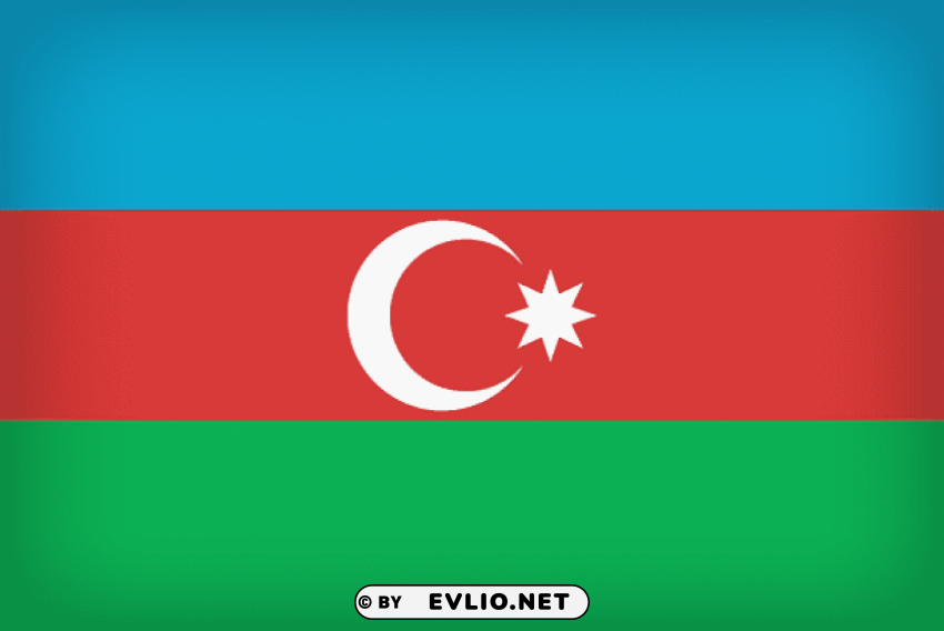 azerbaijan large flag Transparent background PNG images selection