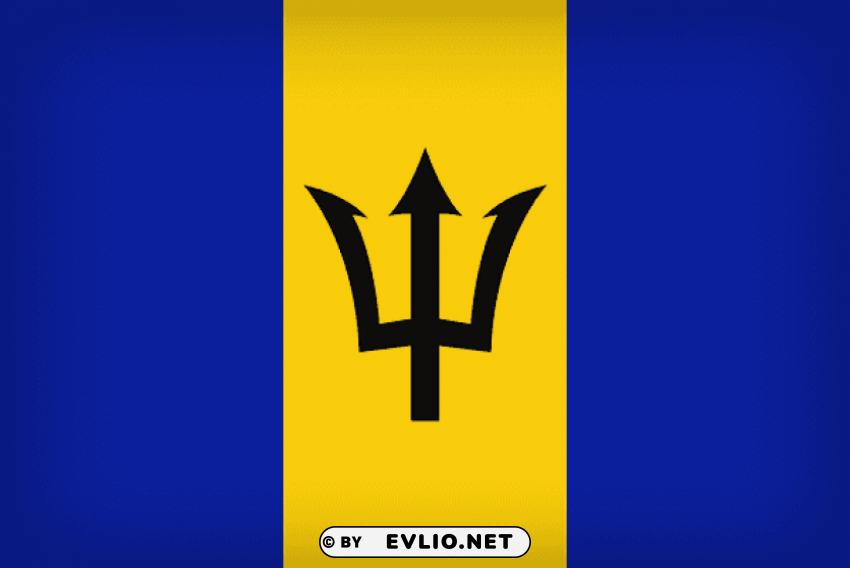 barbados large flag Transparent PNG graphics complete collection