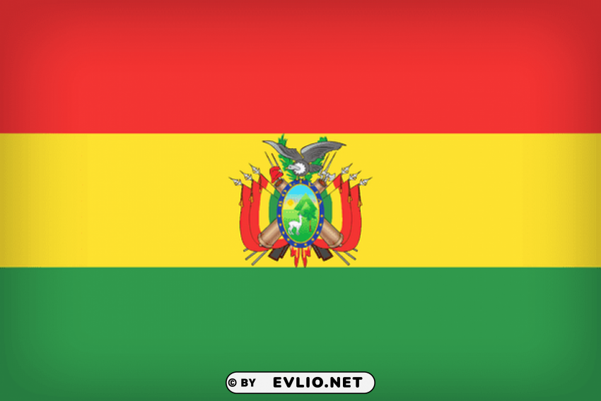 bolivia large flag PNG images alpha transparency