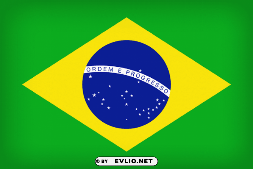 brazil large flag PNG graphics with transparency