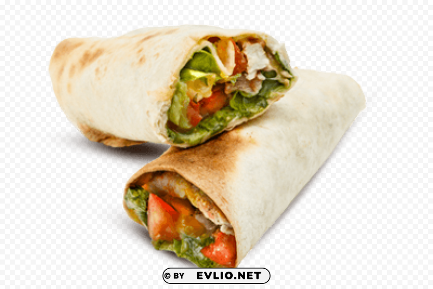 burrito Isolated PNG Object with Clear Background