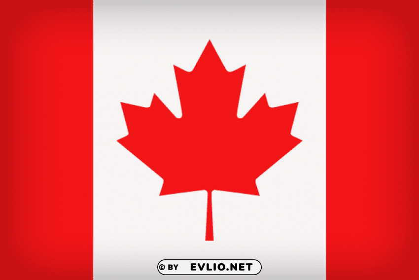 canada large flag Isolated Graphic with Transparent Background PNG