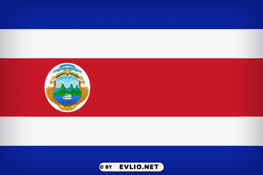 costa rica large flag PNG transparent images mega collection