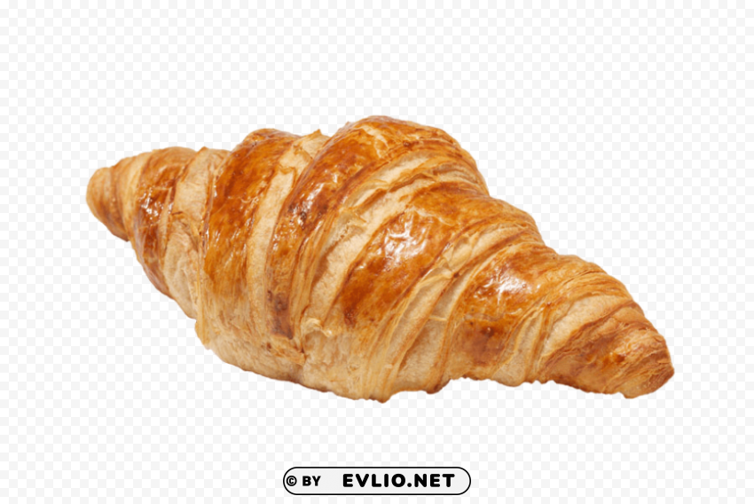 croissant PNG graphics with clear alpha channel selection