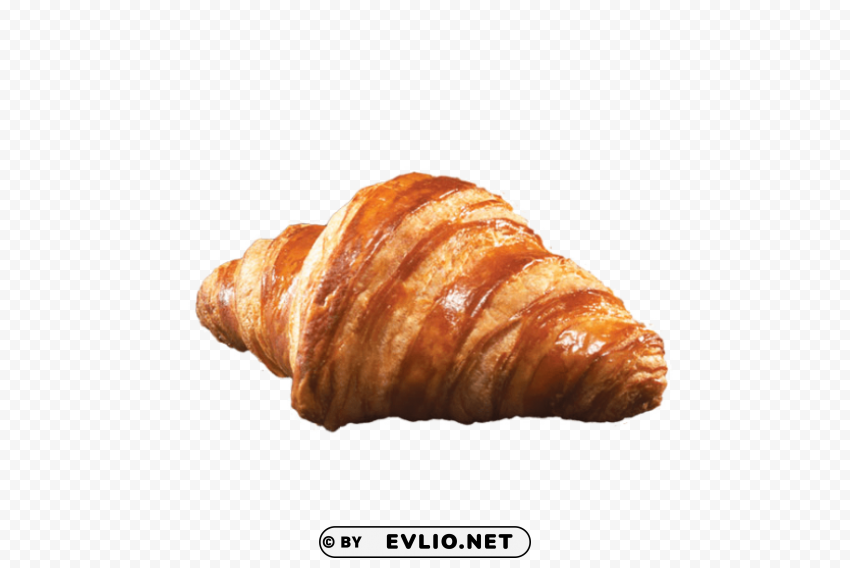 croissant PNG Image with Isolated Graphic