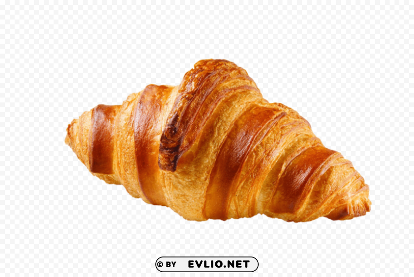 croissant Isolated Design Element in Clear Transparent PNG
