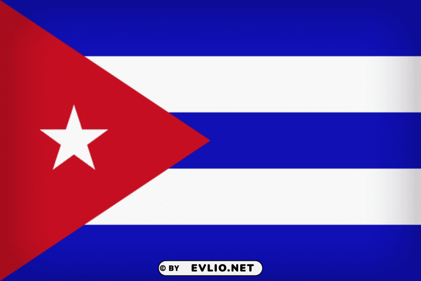 cuba large flag PNG Image with Clear Isolation