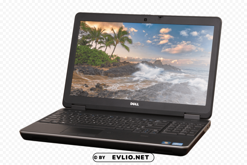 dell laptop Isolated Element in HighQuality PNG