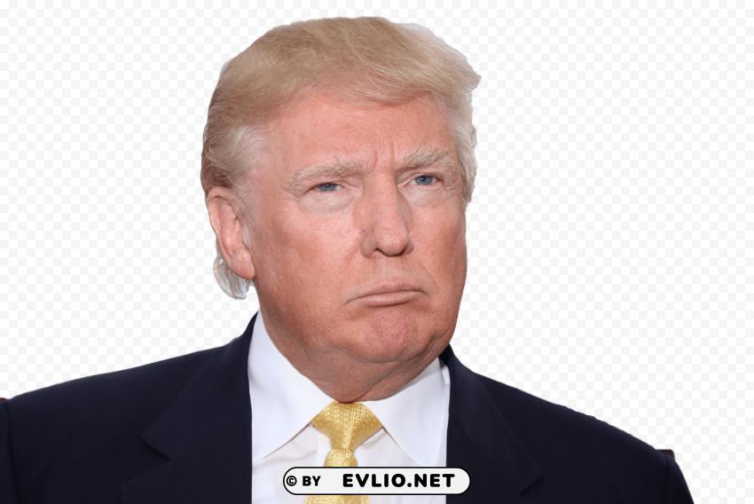donald trump PNG clipart with transparent background
