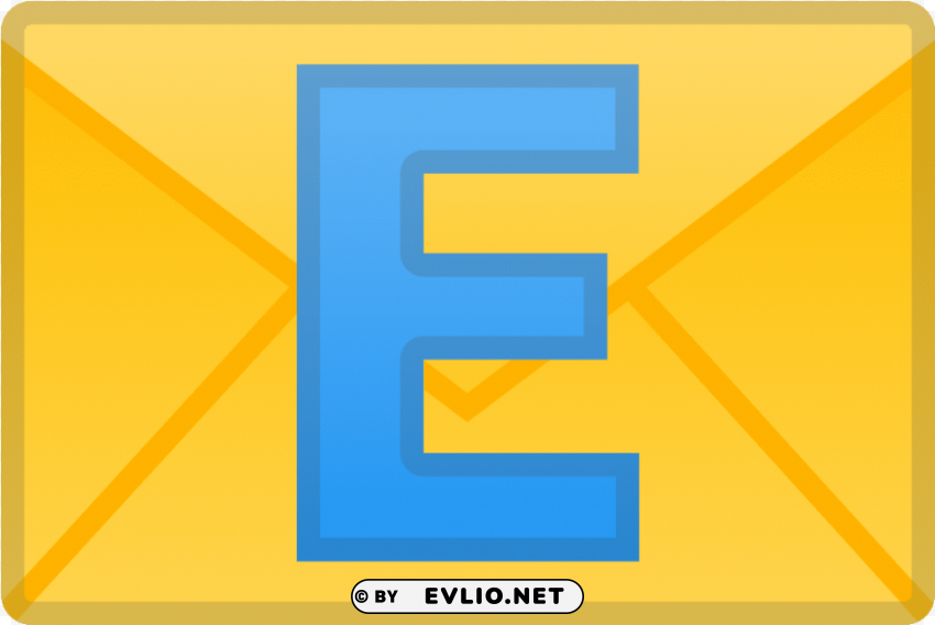 email PNG Image with Isolated Graphic Element