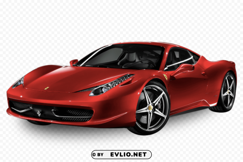 Ferrari PNG Image With Isolated Subject