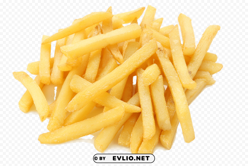 fries PNG clipart with transparent background