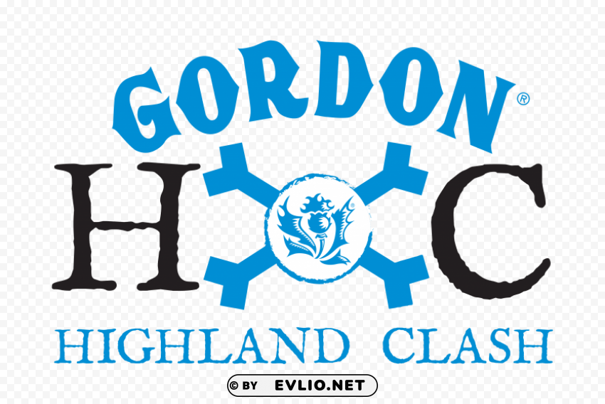 gordon highland clash hc logo PNG design elements