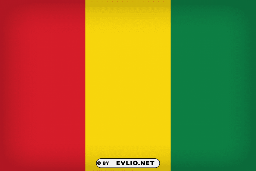 guinea large flag High-quality PNG images with transparency