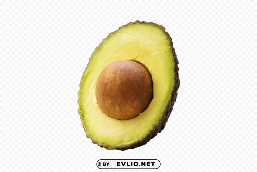 halved avocado Transparent PNG Isolated Illustration PNG images with transparent backgrounds - Image ID 85b63e89