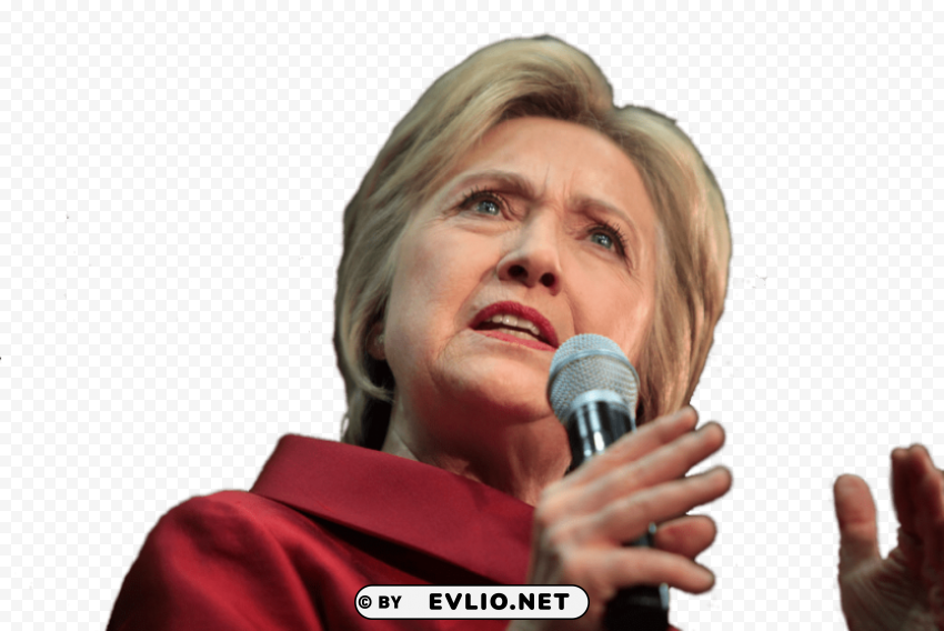 hillary clinton ClearCut PNG Isolated Graphic