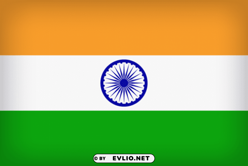 india large flag PNG images with alpha transparency free