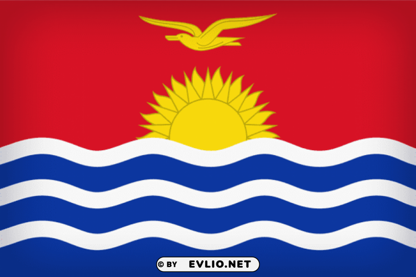 kiribati large flag Transparent PNG images with high resolution