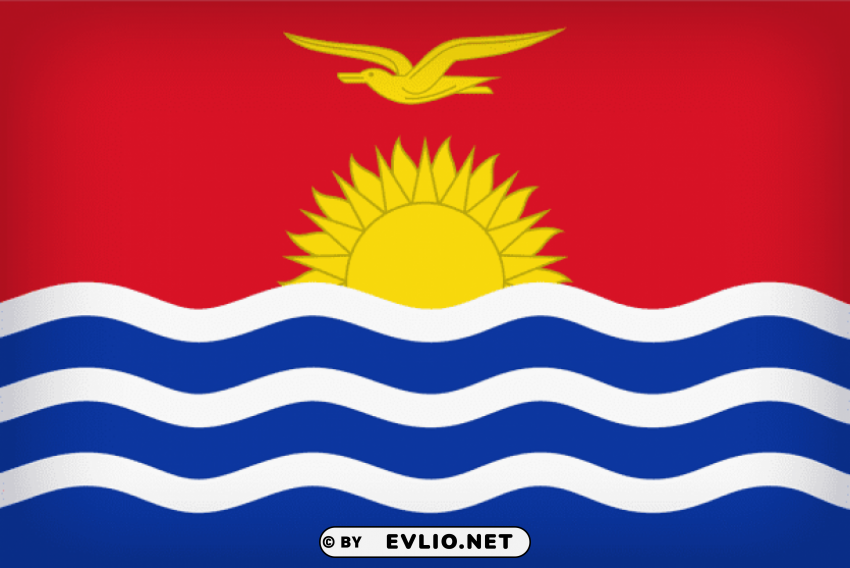 Kiribati Large Flag Transparent PNG Images With High Resolution