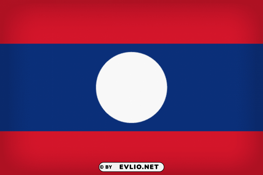 laos large flag Transparent PNG photos for projects