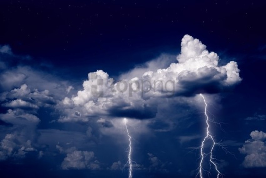 lighting cloud HighQuality Transparent PNG Isolated Graphic Element