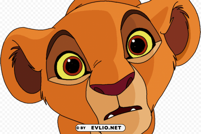 Lion King Isolated Artwork In Transparent PNG